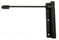 114ZN170D Доводчик дверной пружинный до 60кг ALDEGHI ГЕРКУЛЕС (170x39мм) черный