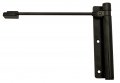 114ZN170D Доводчик дверной пружинный до 60кг ALDEGHI ГЕРКУЛЕС (170x39мм) черный