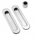 B01927.00.30 Комплект ручек KIT F для раздвижных дверей (хром)