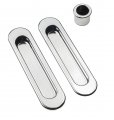 B01927.00.30 Комплект ручек KIT F для раздвижных дверей (хром)