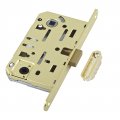 B06102.50.03.640 Замок межкомнатный (тех. упак.) WC AGB MEDIANA POLARIS (золото) + отв. планка