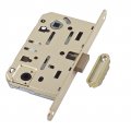 B06102.50.23.640 Замок межкомнатный (тех. упак) WC AGB MEDIANA POLARIS (матовое золото) + отв.планка