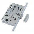 B06102.50.34.640 Замок межкомнатный (тех. упак.) WC AGB MEDIANA POLARIS (матовый хром) + отв.планка