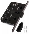 B06102.50.93.567 Замок межкомнатный (BOX) WC AGB MEDIANA POLARIS (черный) + отв. планка