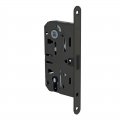 B06103.50.93.567 Замок межкомнатный (BOX) под цилиндр AGB MEDIANA POLARIS (черный) + отв. планка