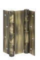 CODE 87 BG 155-40 Дверная петля пружинная двусторонняя ALDEGHI 155x40 матовая бронза
