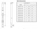 D00320.15.12 Упор торцевой дверной AGB (античная бронза)