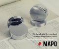 Дверная ручка кноб поворотная COLOMBO Mapo DRM15RSB-CR полированный хром