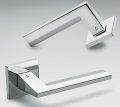 Дверная ручка на квадратном основании COLOMBO Electra MS11RSB-CR полированный хром