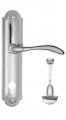 Дверная ручка на планке Fratelli Cattini "LUCCIA" WC-2 PL248-CR полированный хром