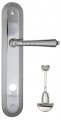 Дверная ручка на планке Fratelli Cattini "TOSCANA" WC-2 PL288-CR полированный хром