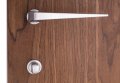 Дверная ручка Venezia Unique "PHILIP" (серия SLIM) матовый хром
