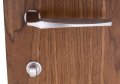 Дверная ручка Venezia Unique "STONE" (серия SLIM) матовый хром