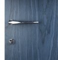 Дверная ручка Venezia Unique "STONE" (серия SLIM) полированный хром 