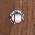 Фиксатор поворотный круглый Venezia Unique WC-30 (серия SLIM) полированный хром