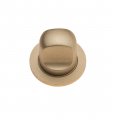Фиксатор поворотный на круглом основании Fratelli Cattini WC-1 2FS-BS матовая латунь