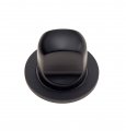 Фиксатор поворотный на круглом основании Fratelli Cattini WC-1 2FS-NM матовый черный