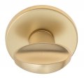 Фиксатор поворотный на круглом основании Fratelli Cattini WC-2 7.7-BS матовая латунь 2 шт.