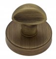 Фиксатор поворотный на круглом основании Fratelli Cattini WC 7-BY матовая бронза
