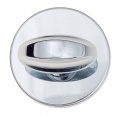 Фиксатор поворотный на круглом основании Fratelli Cattini WC 7.7-CR полированный хром