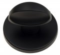 Фиксатор поворотный на круглом основании Fratelli Cattini WC 7.7-NM матовый черный