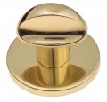 Фиксатор поворотный на круглом основании Fratelli Cattini WC 7.7-OLV полированная латунь