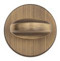 Фиксатор поворотный на круглом основании Fratelli Cattini WC 7FS-BY матовая бронза