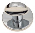Фиксатор поворотный на круглом основании Fratelli Cattini WC 7FS-CR полированный хром