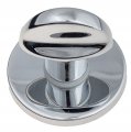 Фиксатор поворотный на круглом основании Fratelli Cattini WC 7FS-CR полированный хром