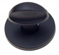 Фиксатор поворотный на круглом основании Fratelli Cattini WC 7FS-NM матовый черный