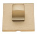 Фиксатор поворотный на квадратном основании Fratelli Cattini WC 8FS-BS матовая латунь