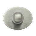 Фиксатор поворотный овальный Venezia "QUATTORDICI" WC D100,101 матовый хром