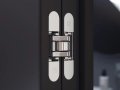KUBICA K8060 ATOMIKA SLIM DXSX, OS петля скрытая универсальная МАТОВОЕ ЗОЛОТО (60 kg)