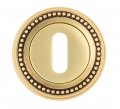 Накладка дверная под ключ буратино Venezia KEY-1 D3 французское золото + коричневый