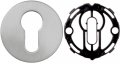 Накладка под цилиндр на круглом основании COLOMBO CD43GB-CM матовый хром (2 шт)