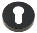 Накладка под цилиндр на круглом основании COLOMBO CD43GB-NM матовый черный (2 шт)