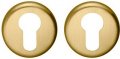 Накладка под цилиндр на круглом основании COLOMBO CD63 GB матовое золото