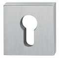 Накладка под цилиндр на квадратном основании COLOMBO MM13-CM матовый хром (2 шт)