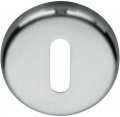 Накладка под ключ буратино на круглом основании COLOMBO CD1063G-CM матовый хром (2 шт)