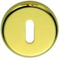 Накладка под ключ буратино на круглом основании COLOMBO CD1063G-OL полированная латунь (2 шт)