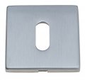 Накладка под ключ буратино на квадр. основании Fratelli Cattini KEY 8FS-CS матовый хром 2 шт.