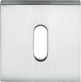 Накладка под ключ буратино на квадратном основании COLOMBO MM13BB-CM матовый хром (2 шт)