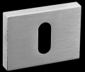 Накладка под ключ буратино на прямоуг основании Fratelli Cattini KEY 6-CS матовый хром 2 шт.