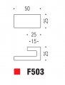 Ручка кнопка модерн COLOMBO DESIGN F503-CM матовый хром