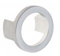 Ручка кнопка модерн COLOMBO DESIGN F517/3-CM матовый хром