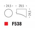 Ручка кнопка модерн COLOMBO DESIGN F538-CM матовый хром
