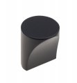 Ручка кнопка модерн COLOMBO DESIGN F538-NM матовый черный