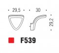 Ручка кнопка модерн COLOMBO DESIGN F539-NM матовый черный