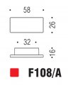 Ручка скоба модерн COLOMBO DESIGN F108A-CM матовый хром 32 мм