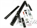 Трэк для рото мезанизма Ergon, комплект для двери LP=69 Black T.E.